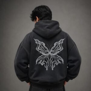 oversized zip up hoodie | 1010